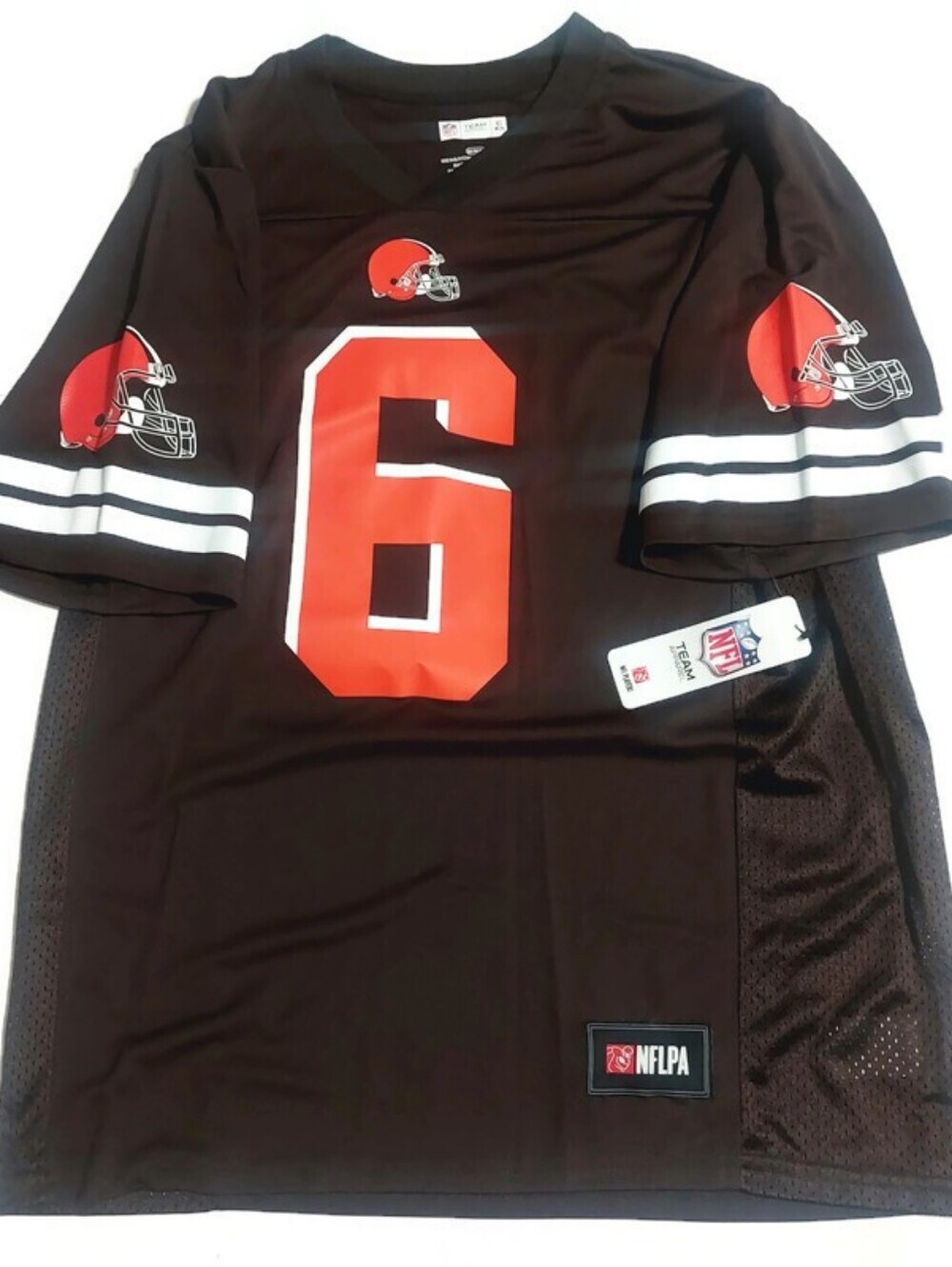 Team Apparel Cleveland Browns Jersey Mens Size Medium Baker Mayfield #6